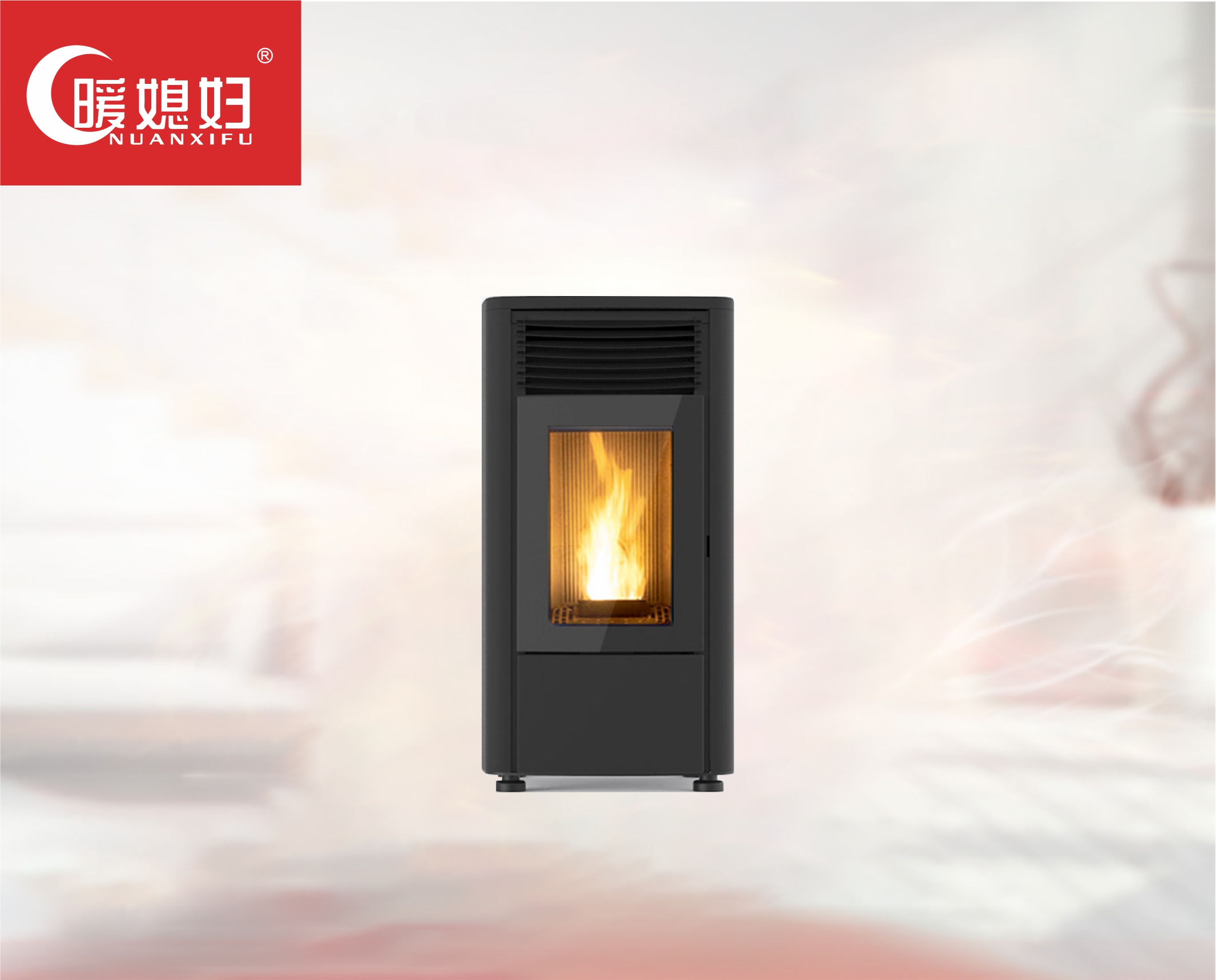 高效低排放生物質壁爐